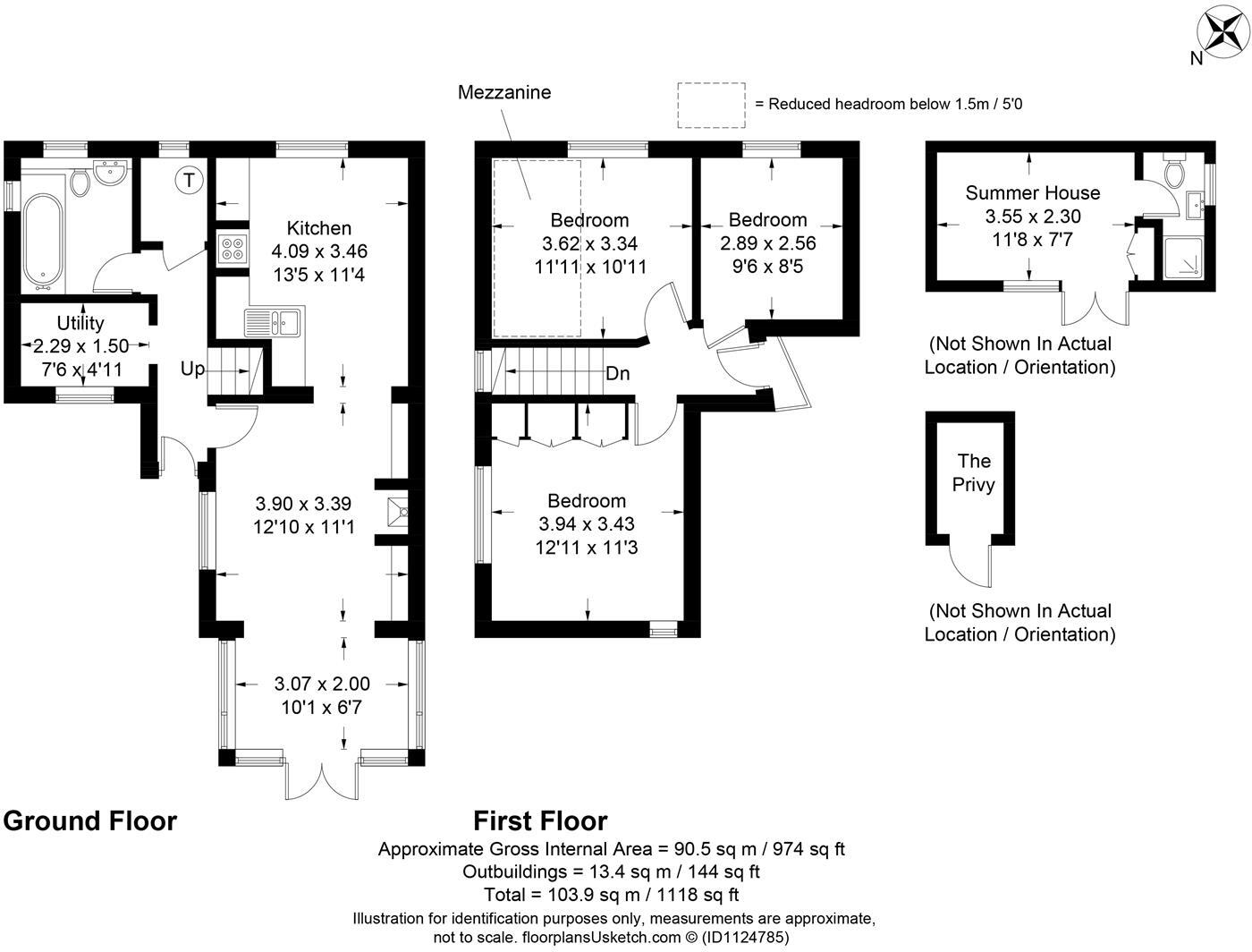 The Street, Rodmell, Lewes floorplan