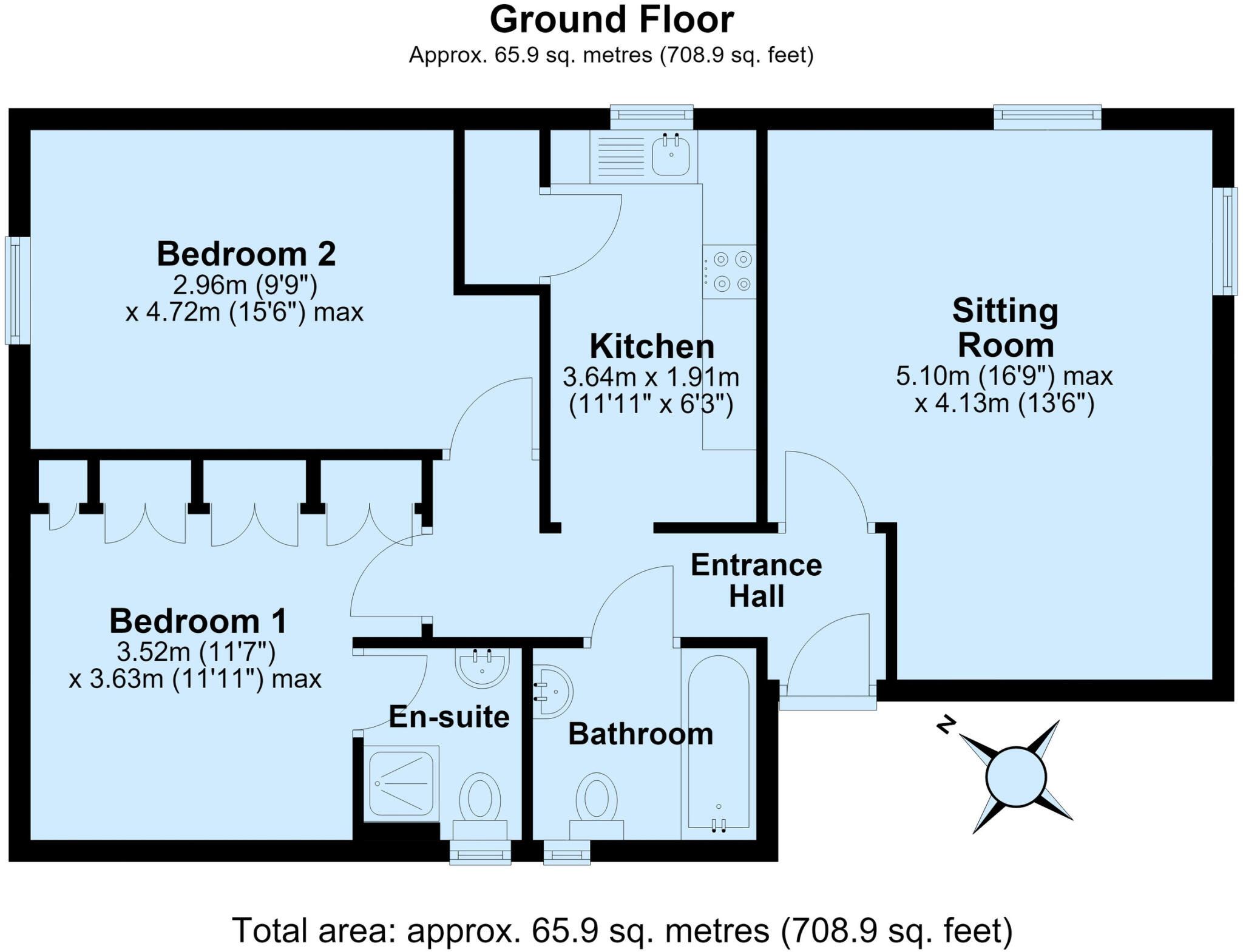 Scholars Walk, Kingsbridge, Devon floorplan