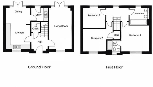 Hyacinth Drive, Dunmow, Essex floorplan