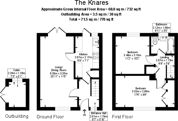 The Knares, Basildon floorplan