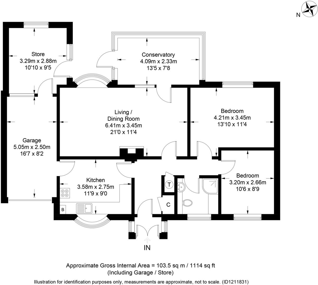 Park Close, Kineton floorplan