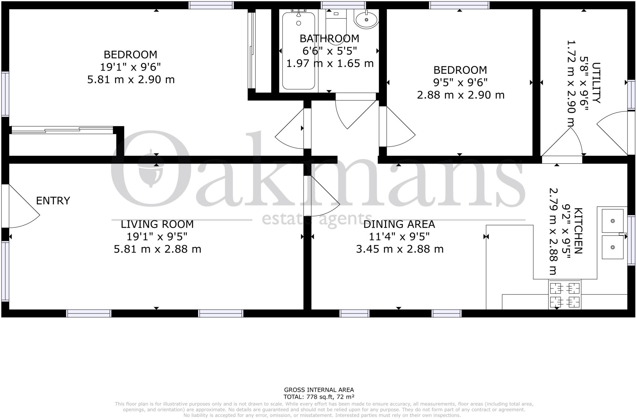 Central Avenue, Birmingham, B31 floorplan