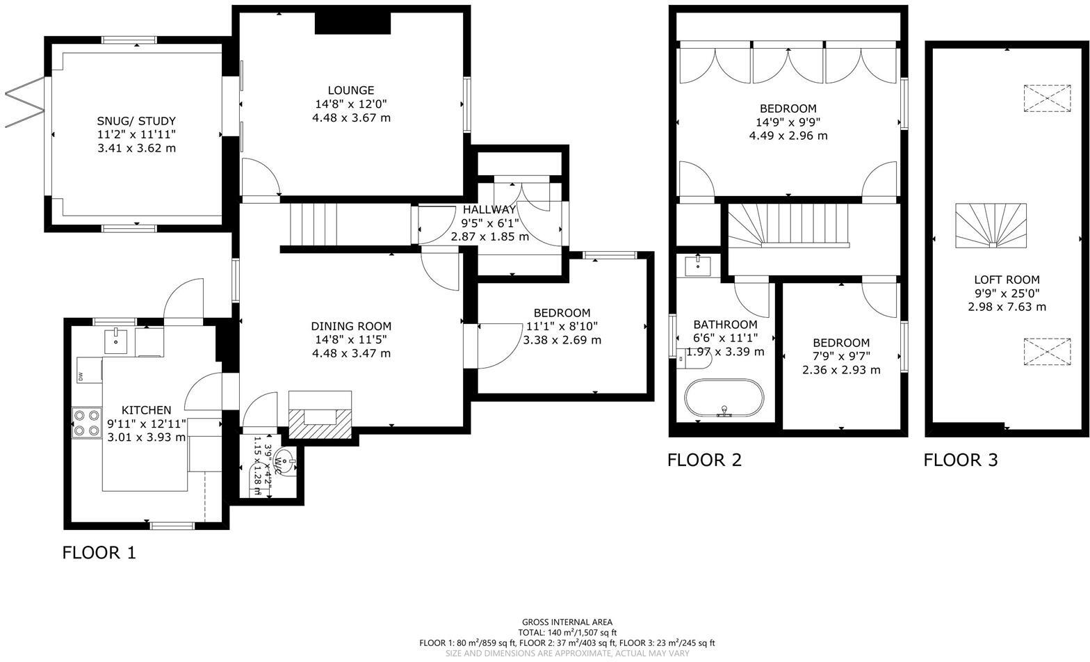 Woodside Lodge, Hailsham floorplan