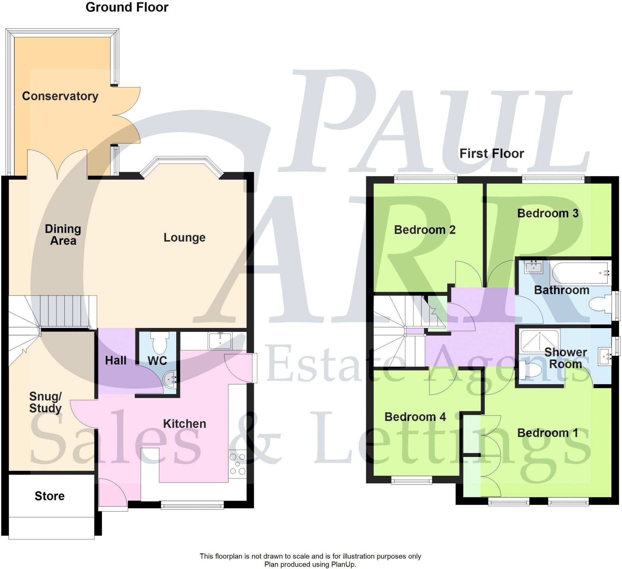 Redbourn Road, Turnberry Estate, Bloxwich floorplan