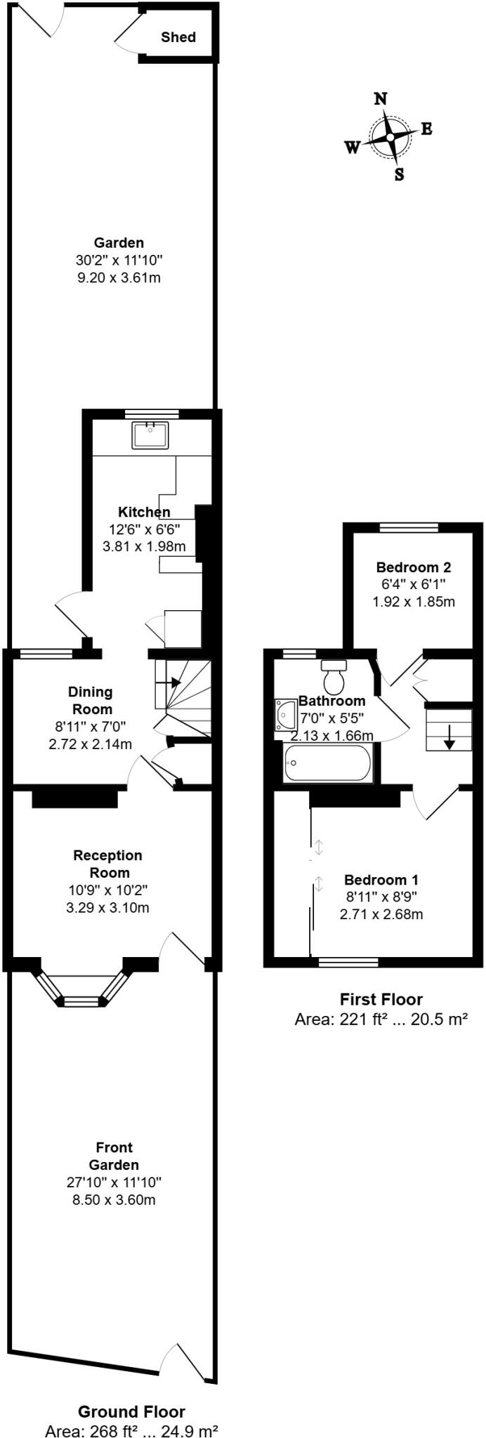 Dury Road, Barnet EN5 floorplan