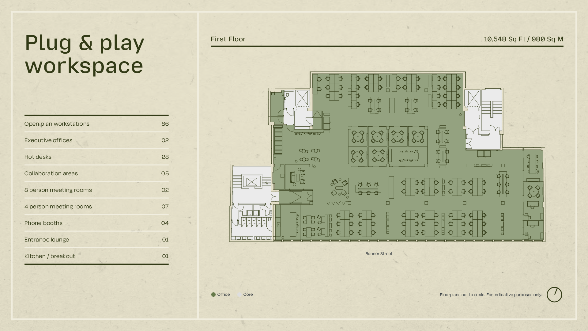 1st Floor Fitted Plan