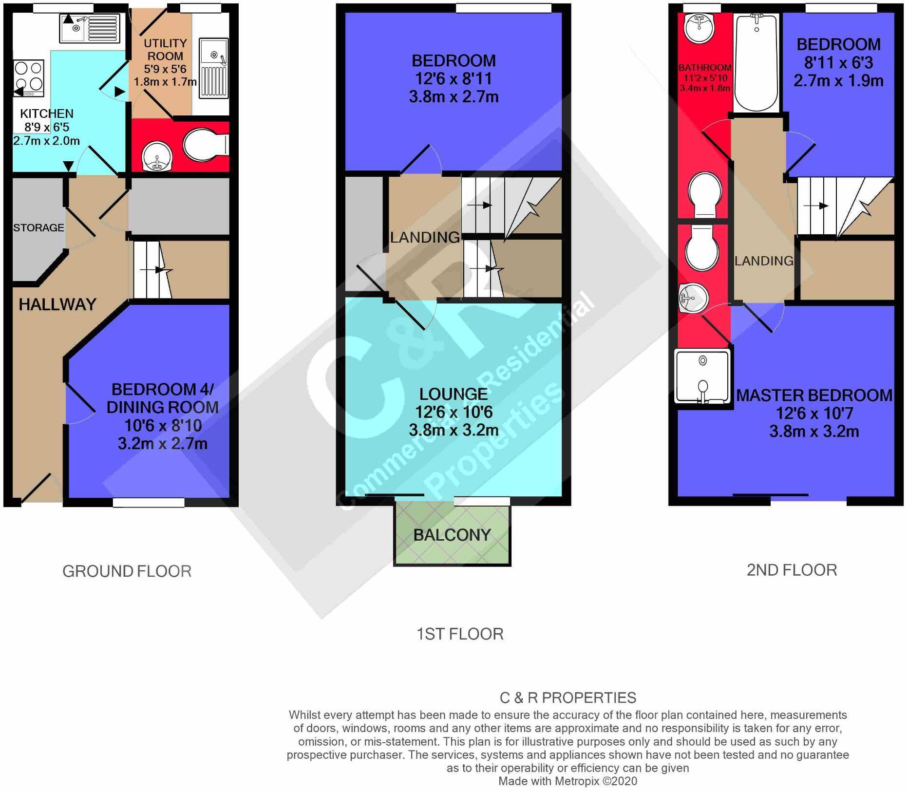 St. Wilfrids Street, Hulme, Manchester. M15 5XE floorplan