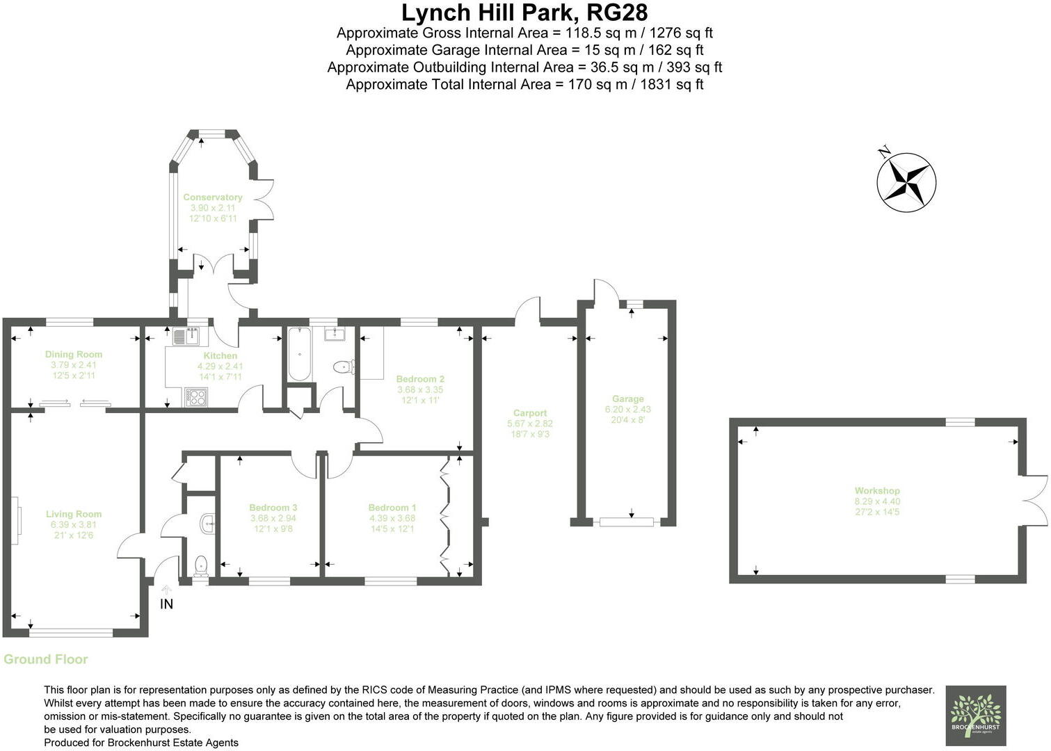 Lynch Hill Park, Whitchurch, RG28 7NF floorplan