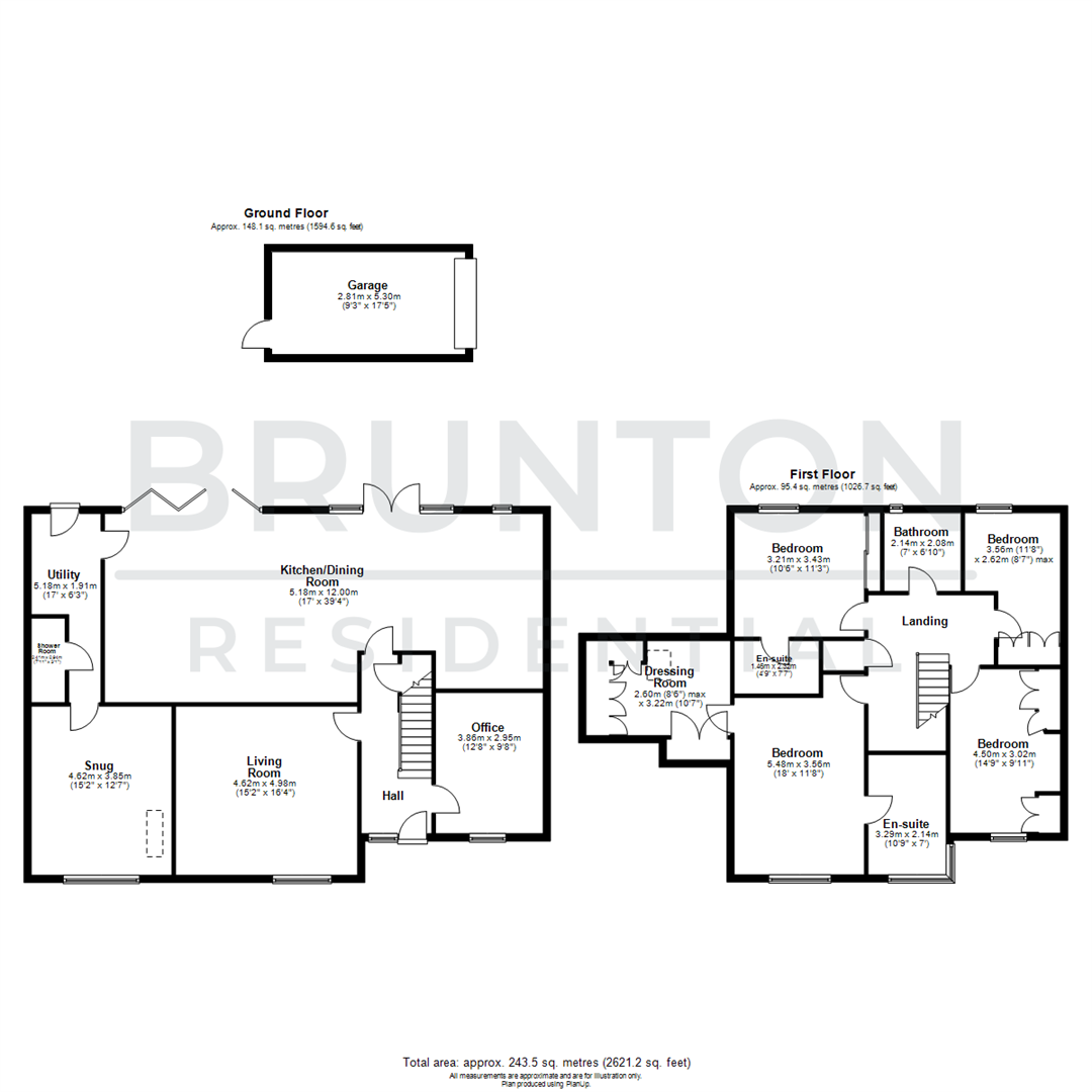 Pipit Close, Wideopen, Newcastle Upon Tyne, NE13 floorplan