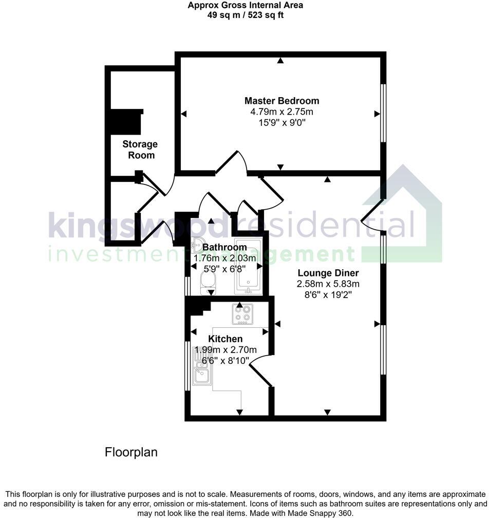 Hornbeam Gardens, Nottingham NG6 7DR floorplan