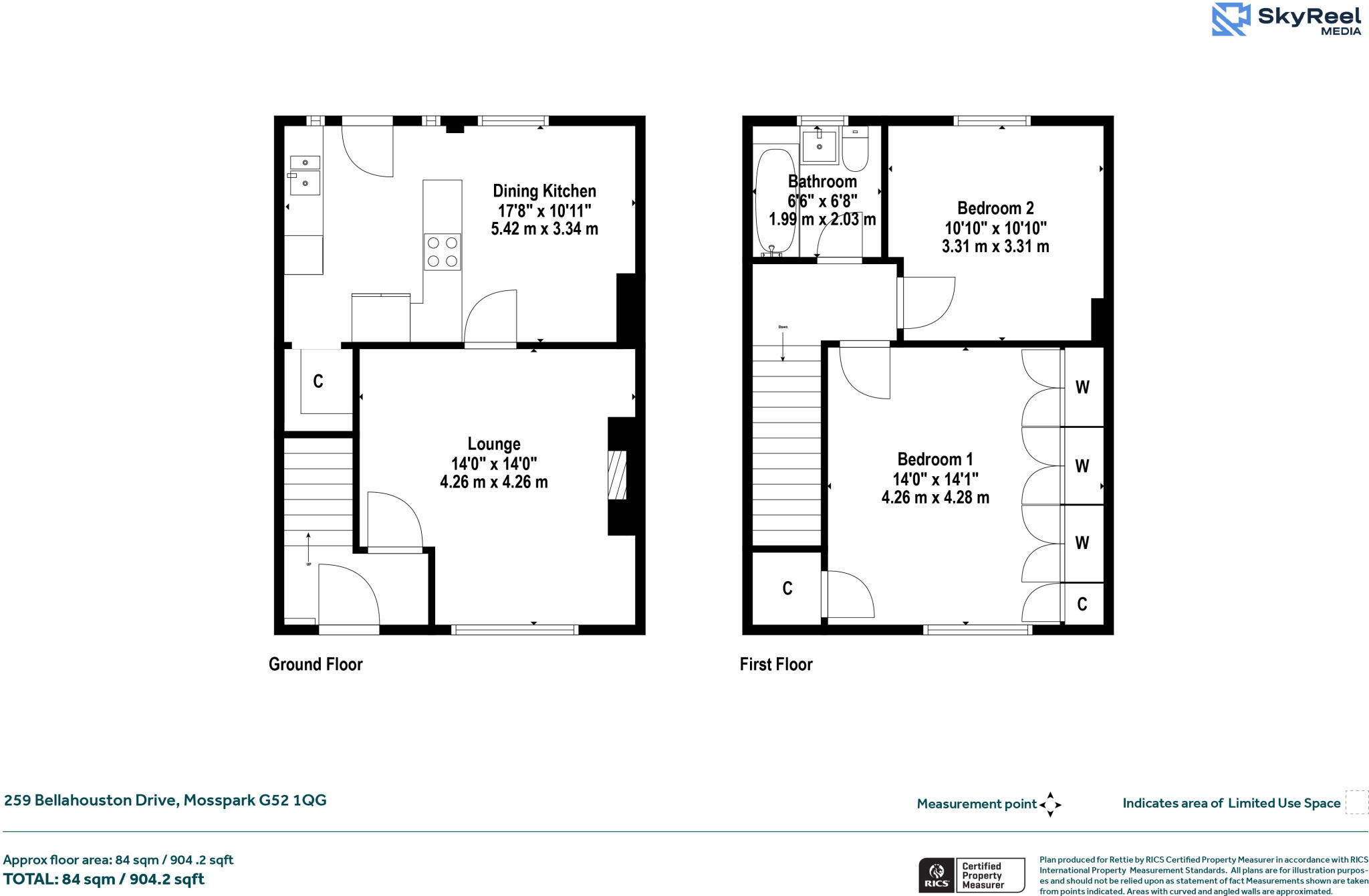 Bellahouston Drive, Mosspark, Glasgow floorplan