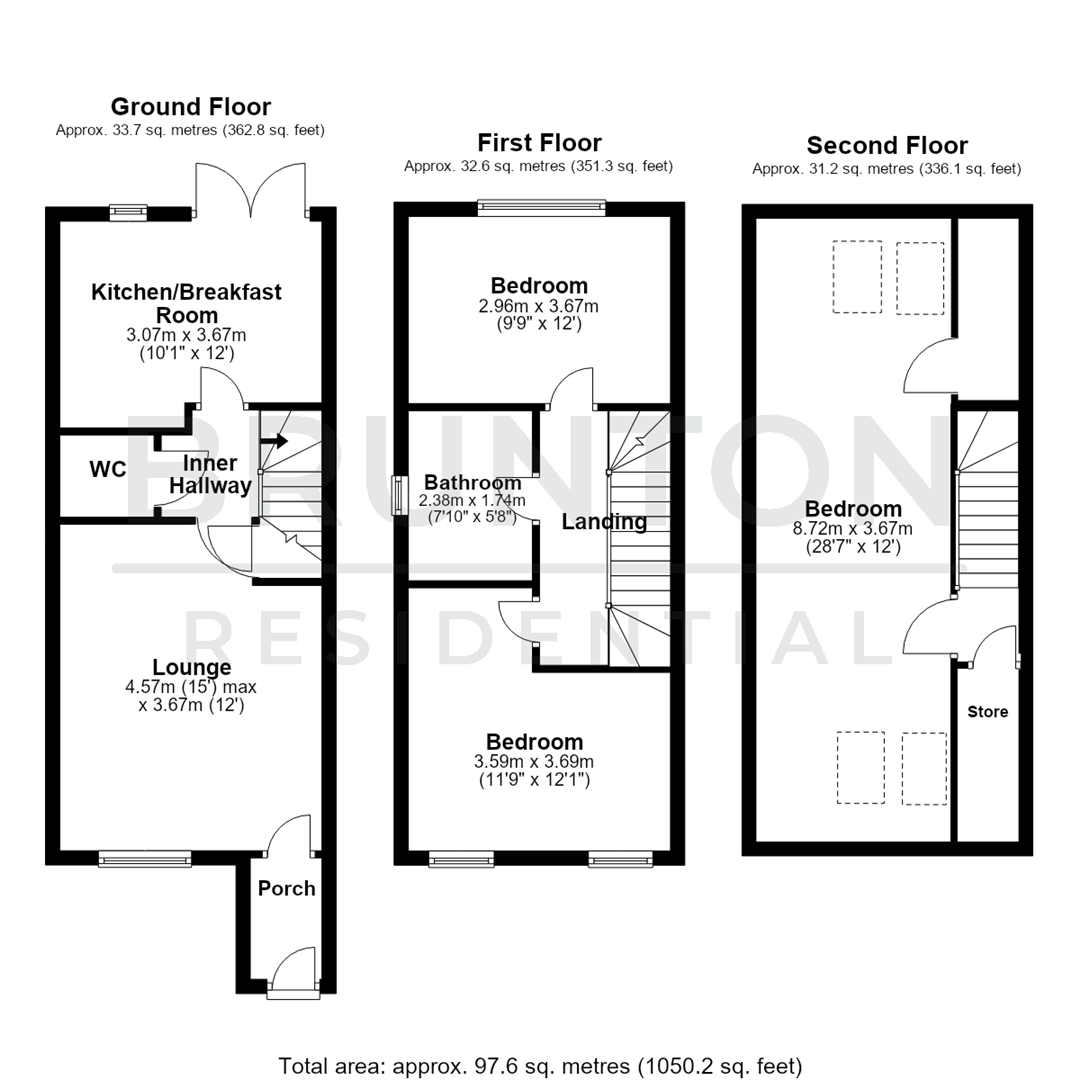 Wheatfield Road, Westerhope, NE5 floorplan