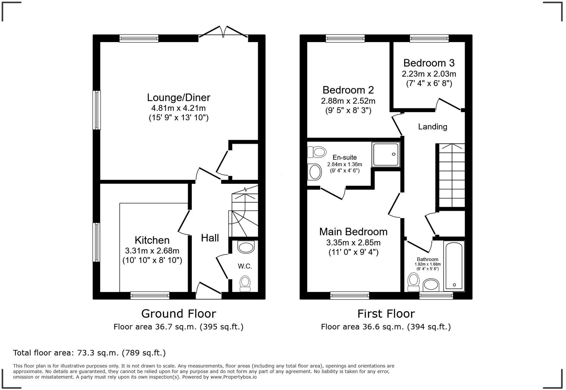 11 Llys Y Dderwen floorplan