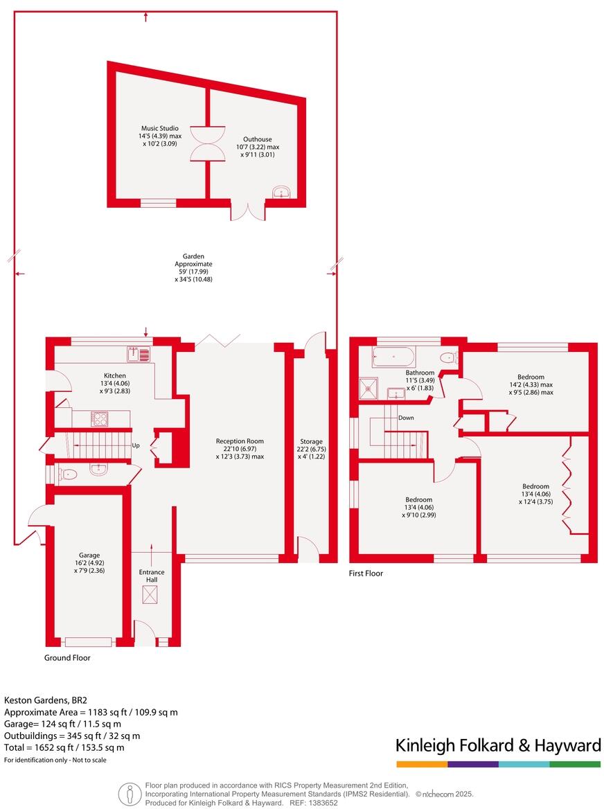 Keston Gardens, Keston, Kent, BR2 floorplan