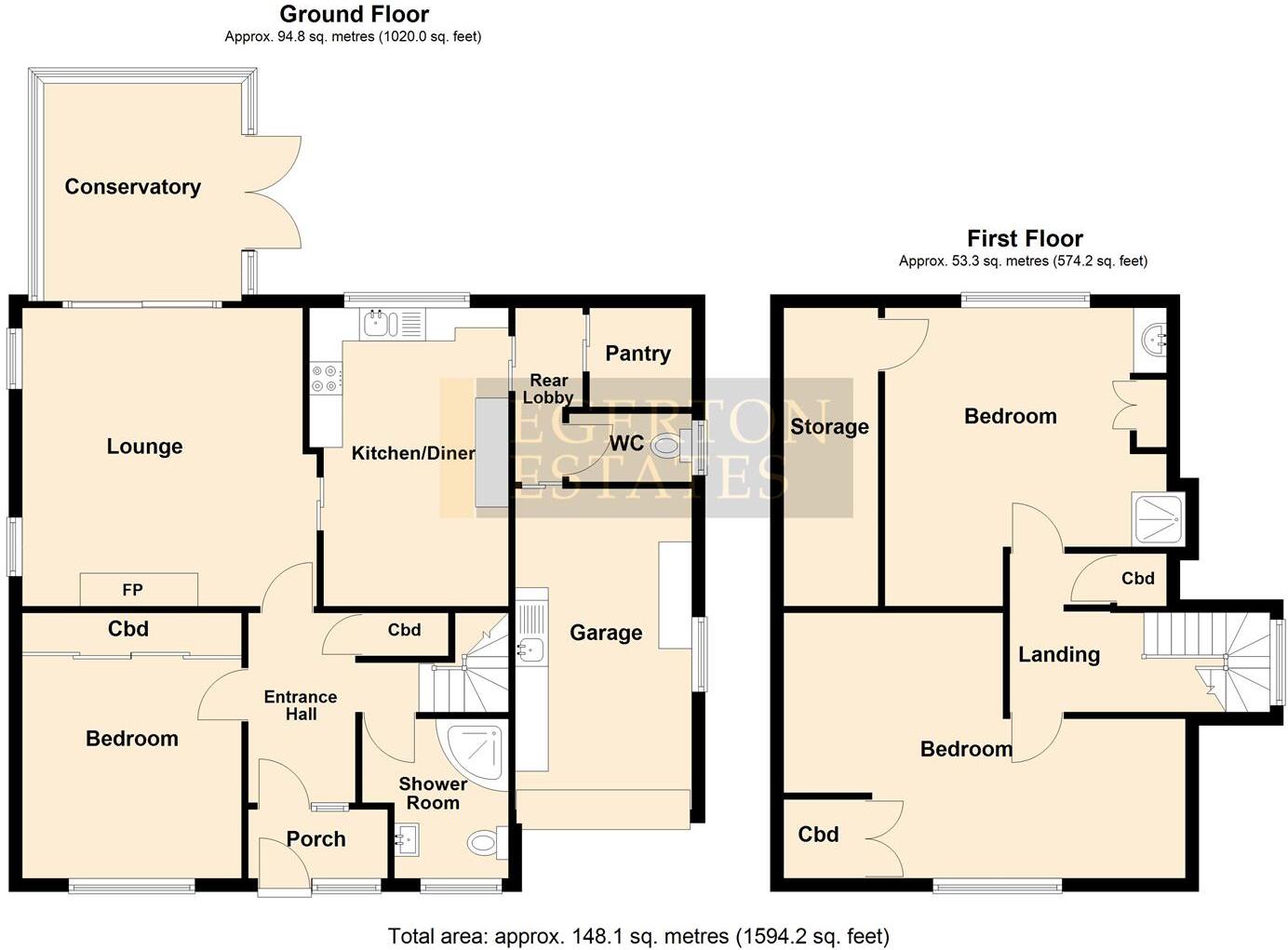 Rhianfa, Benllech, Tyn-Y-Gongl floorplan