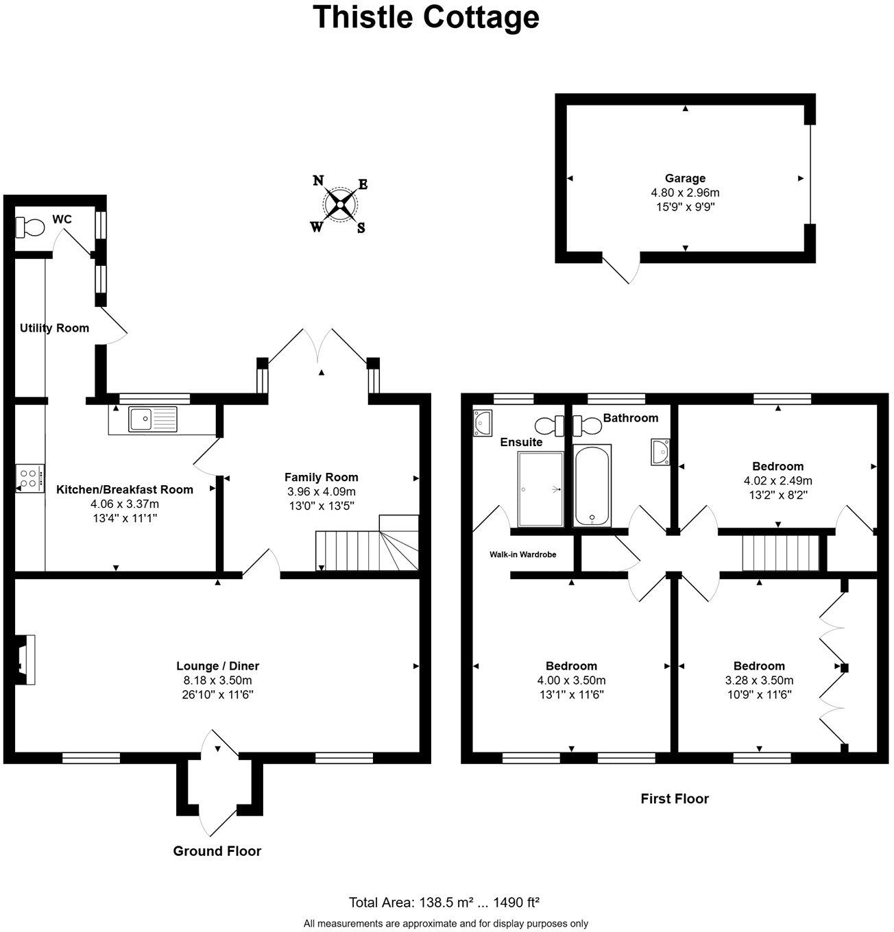 Newbury Road, Kingsclere, Newbury, Hampshire, RG20 floorplan