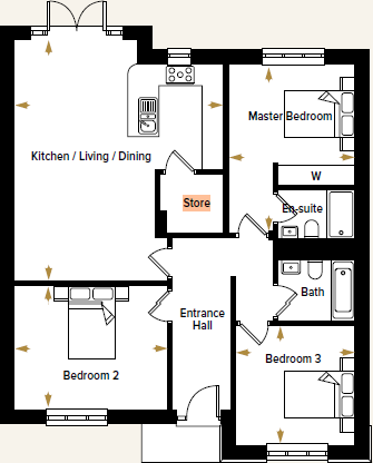 Cauldham Lane, 
Capel-Le-Ferne, 
Folkestone, 
Kent, 
CT18 7HG floorplan