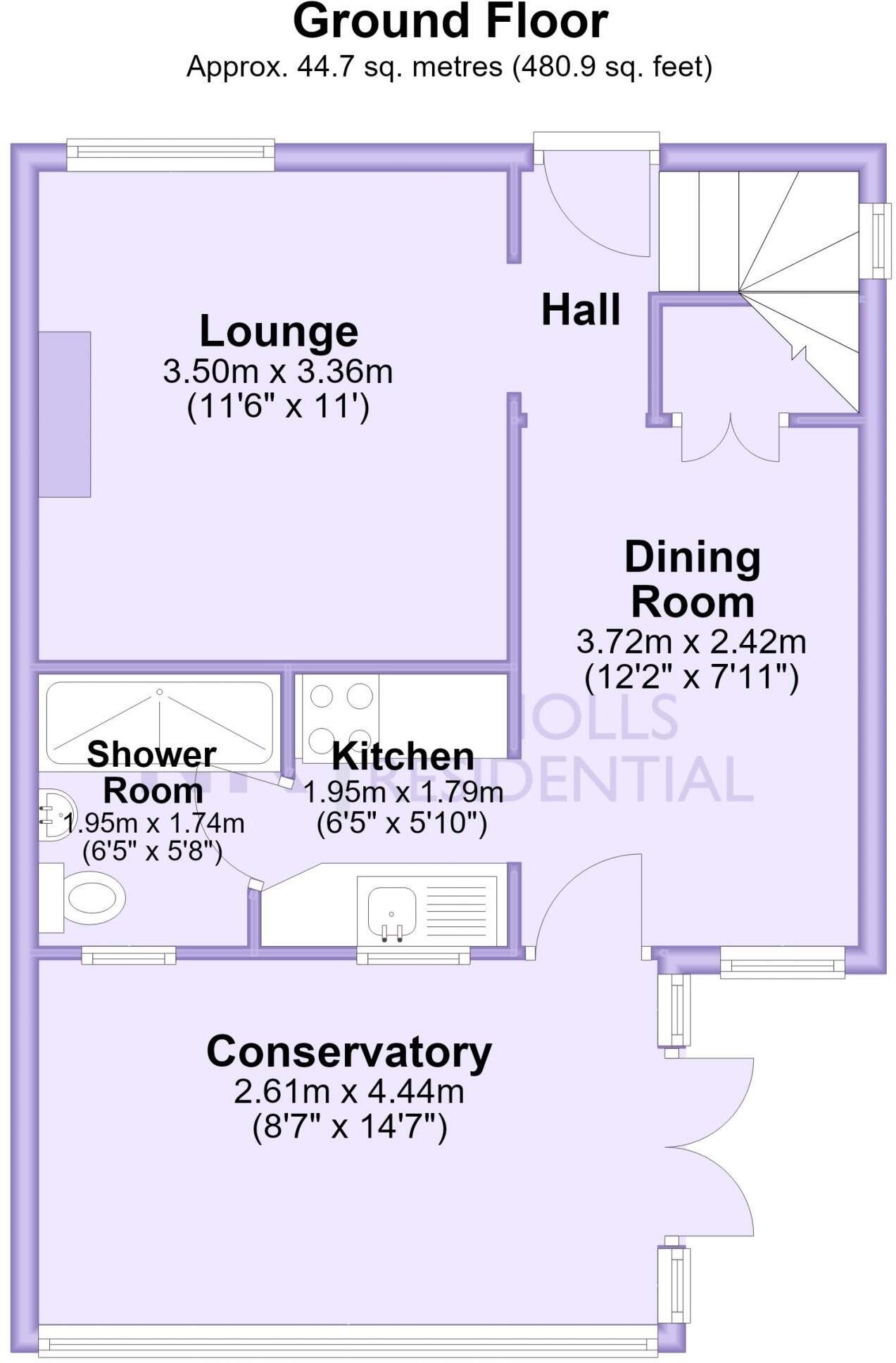 Grange Road, Chessington, Surrey. KT9 floorplan