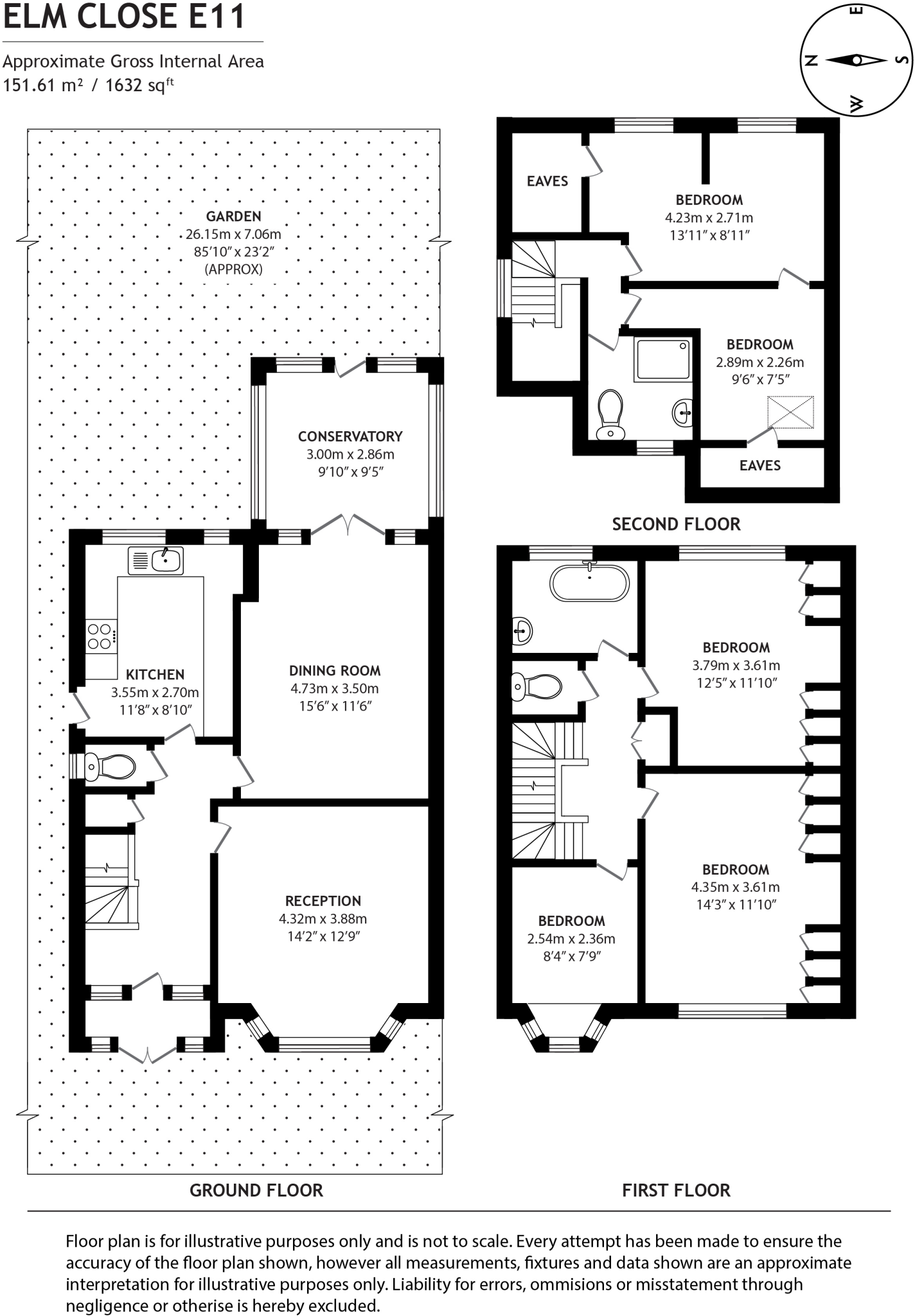 Elm Close floorplan