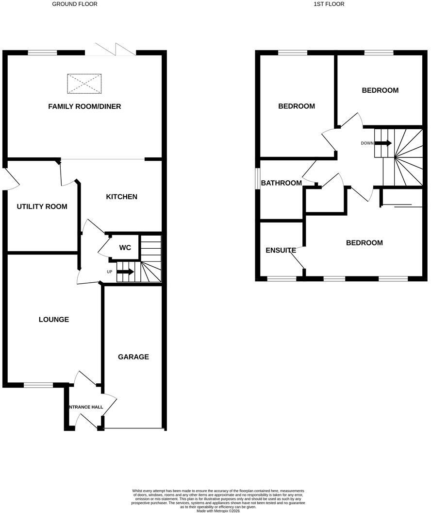 Poppy Street, Wymondham floorplan