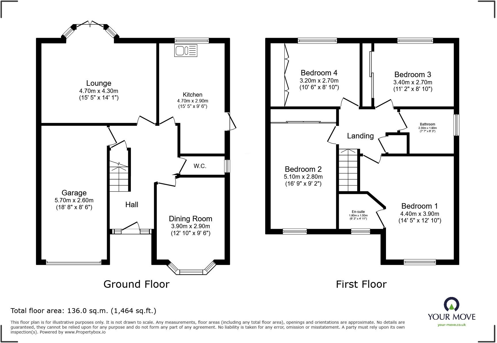 Phoenix Drive, Wateringbury, Maidstone, Kent, ME18 floorplan