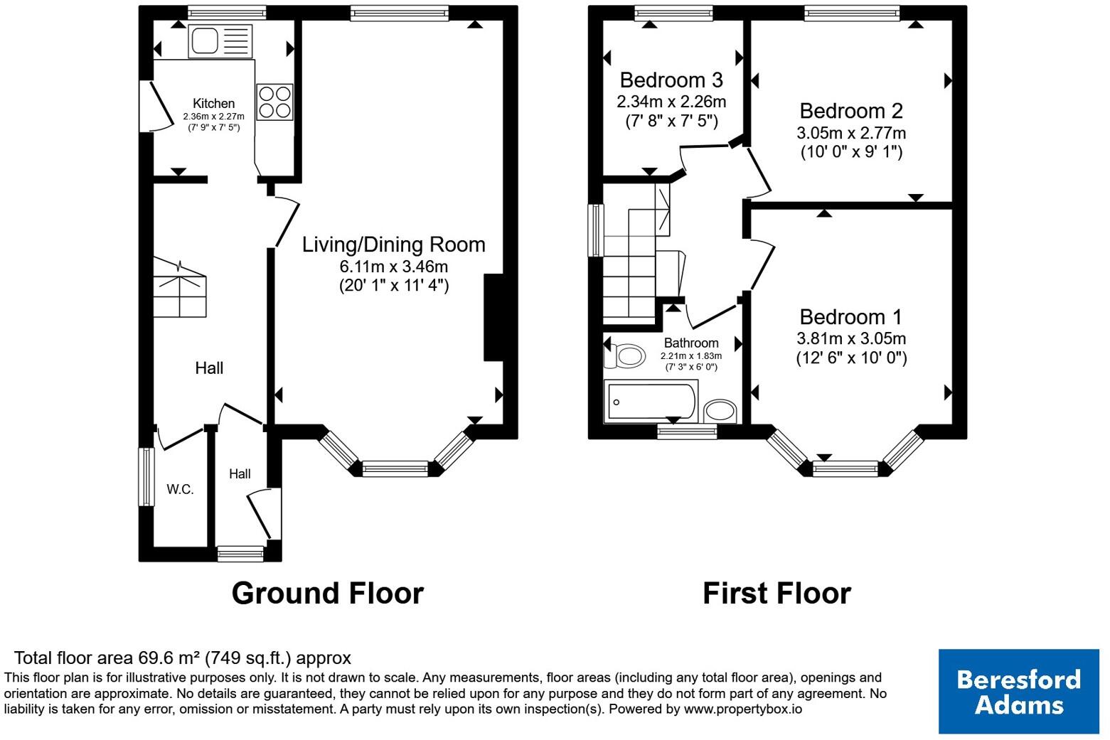 Bangor Road, Johnstown, Wrexham, LL14 floorplan