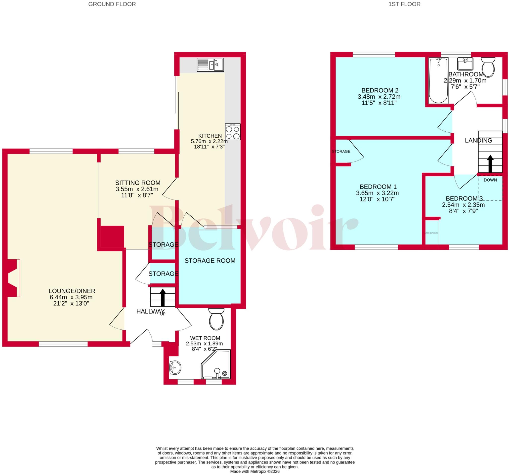 Brownhills Road, Norton Canes, Cannock, WS11 floorplan