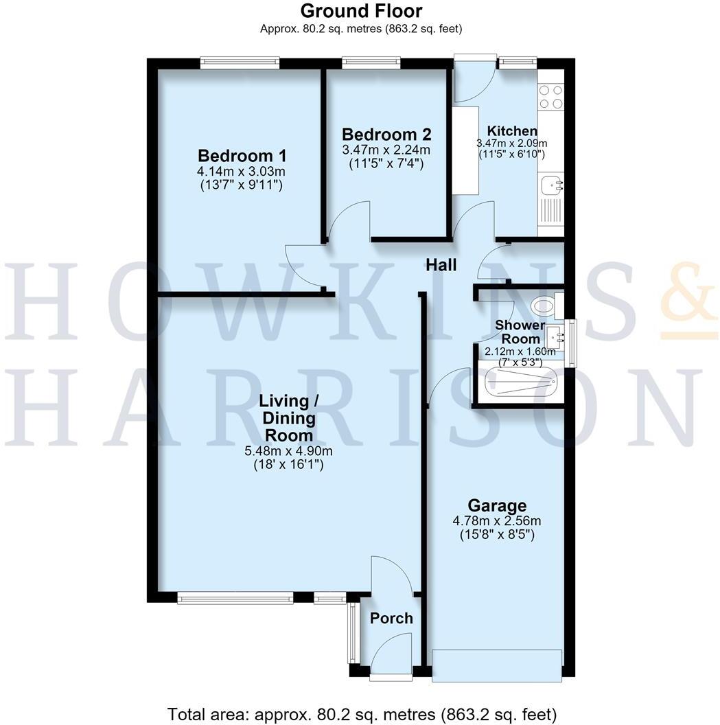 Marlborough Way, Ashby-De-La-Zouch, LE65 floorplan