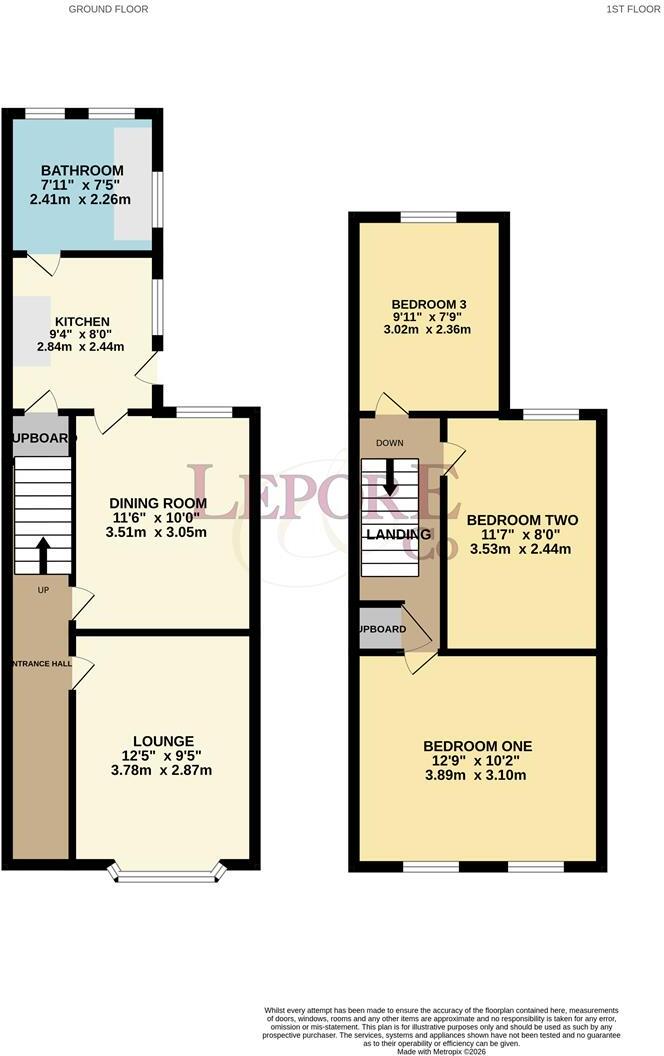 Southville Road, Bedford floorplan
