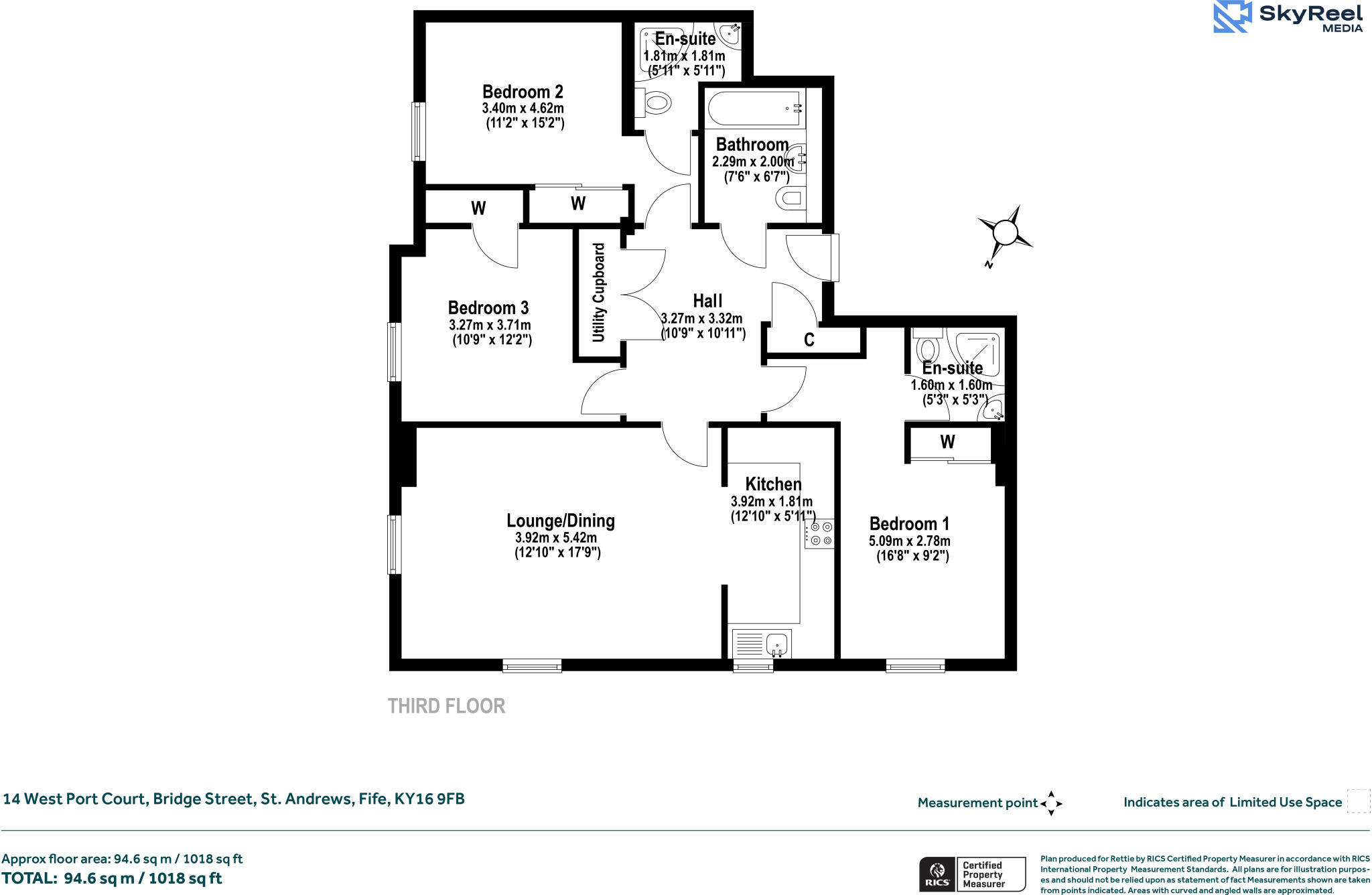 14, West Port Court, Bridge Street, St. Andrews, Fife floorplan