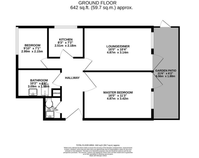 Christchurch Road, Bournemouth, Dorset, BH1 floorplan
