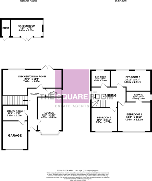 Williams Way,  Pilling, PR3 floorplan