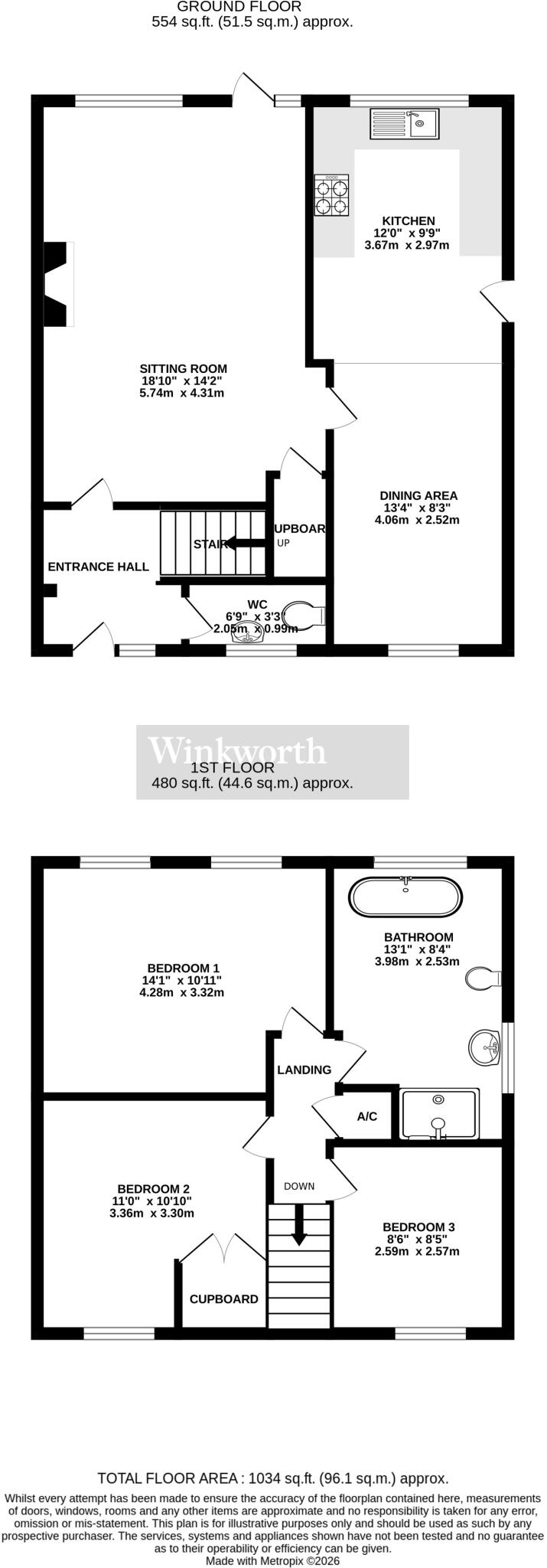 Links Way, Thurlton, Norwich, Norfolk, NR14 floorplan