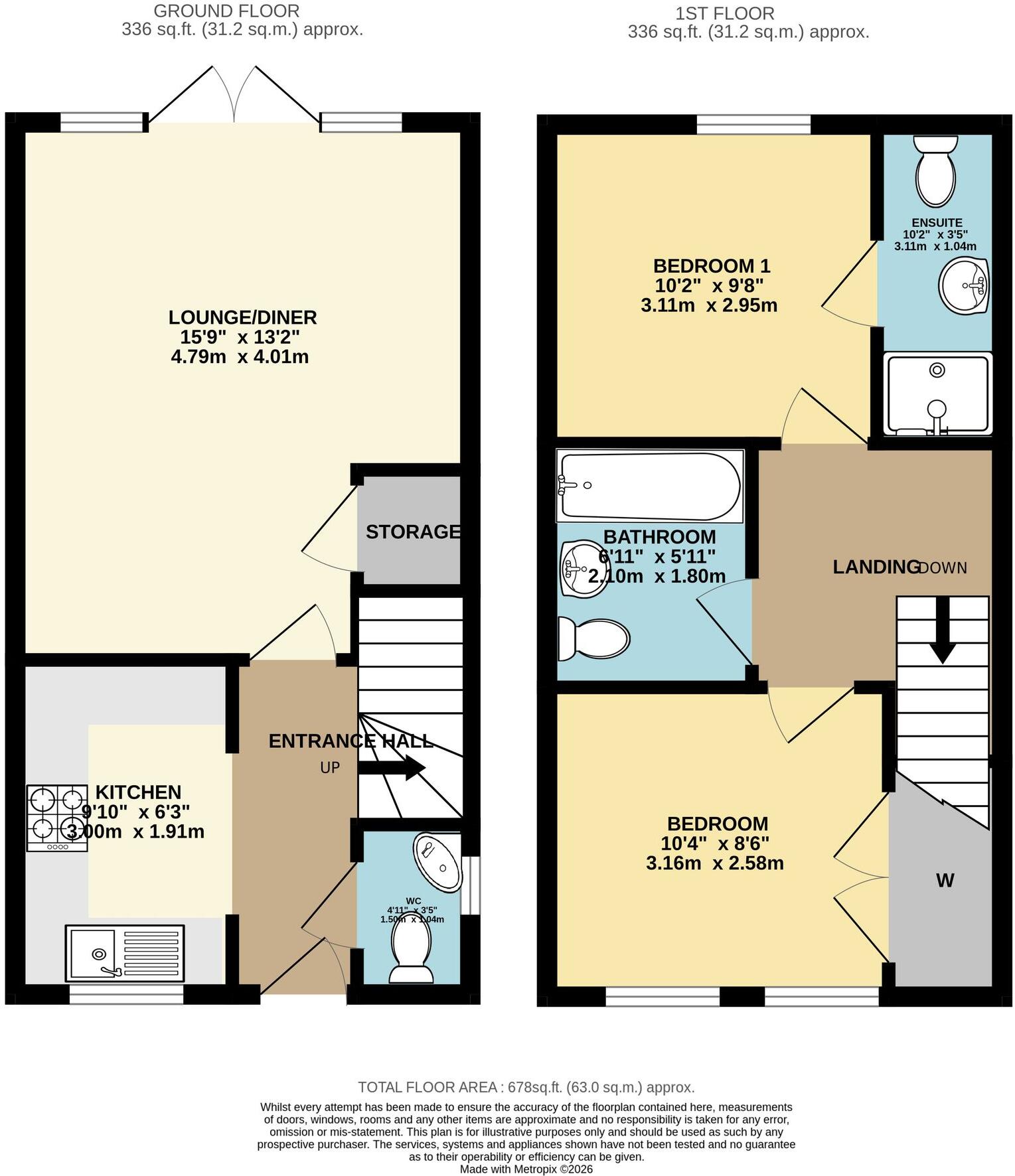 Stone Drive, Shifnal, TF11 floorplan
