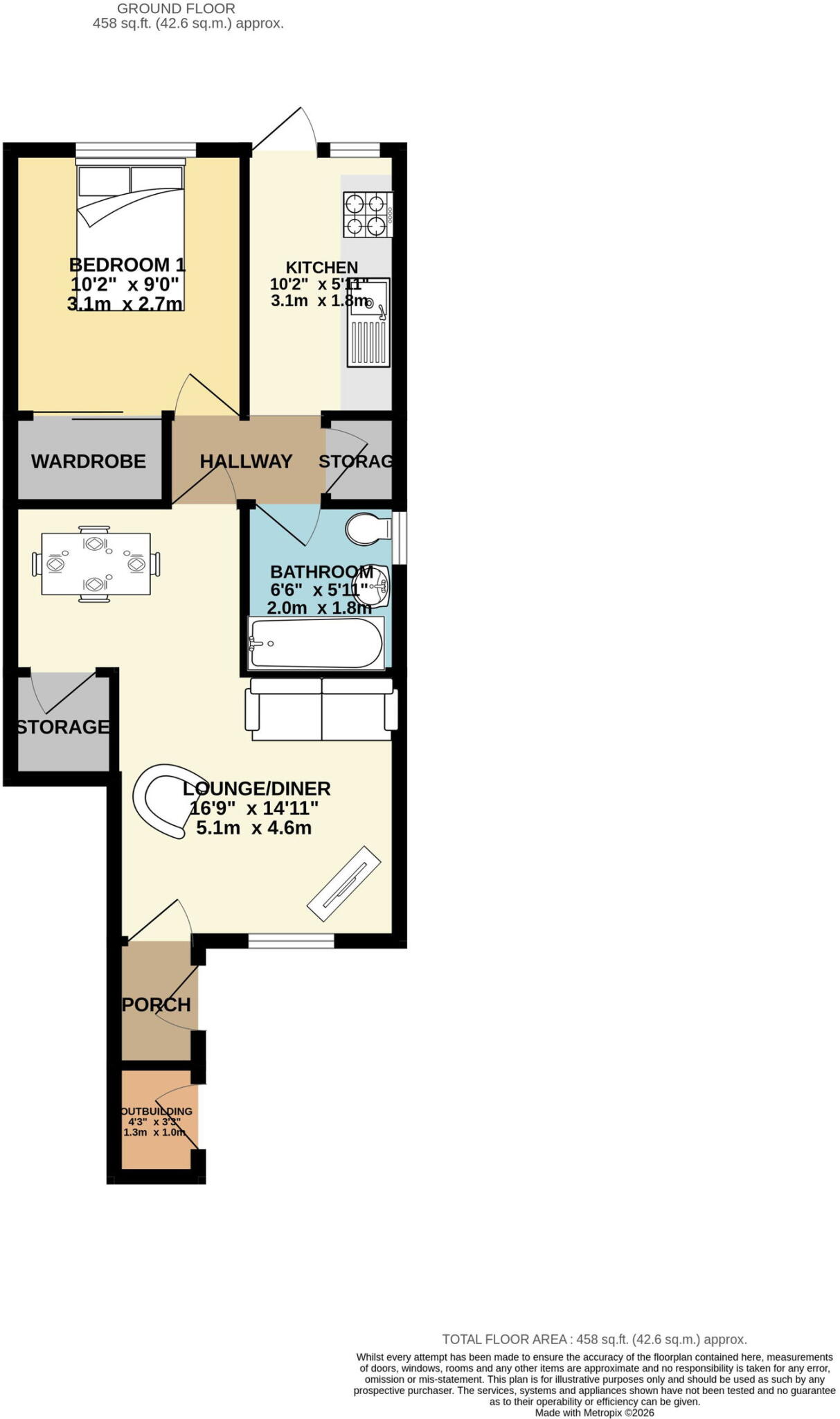 Holmer Down, Plymouth floorplan
