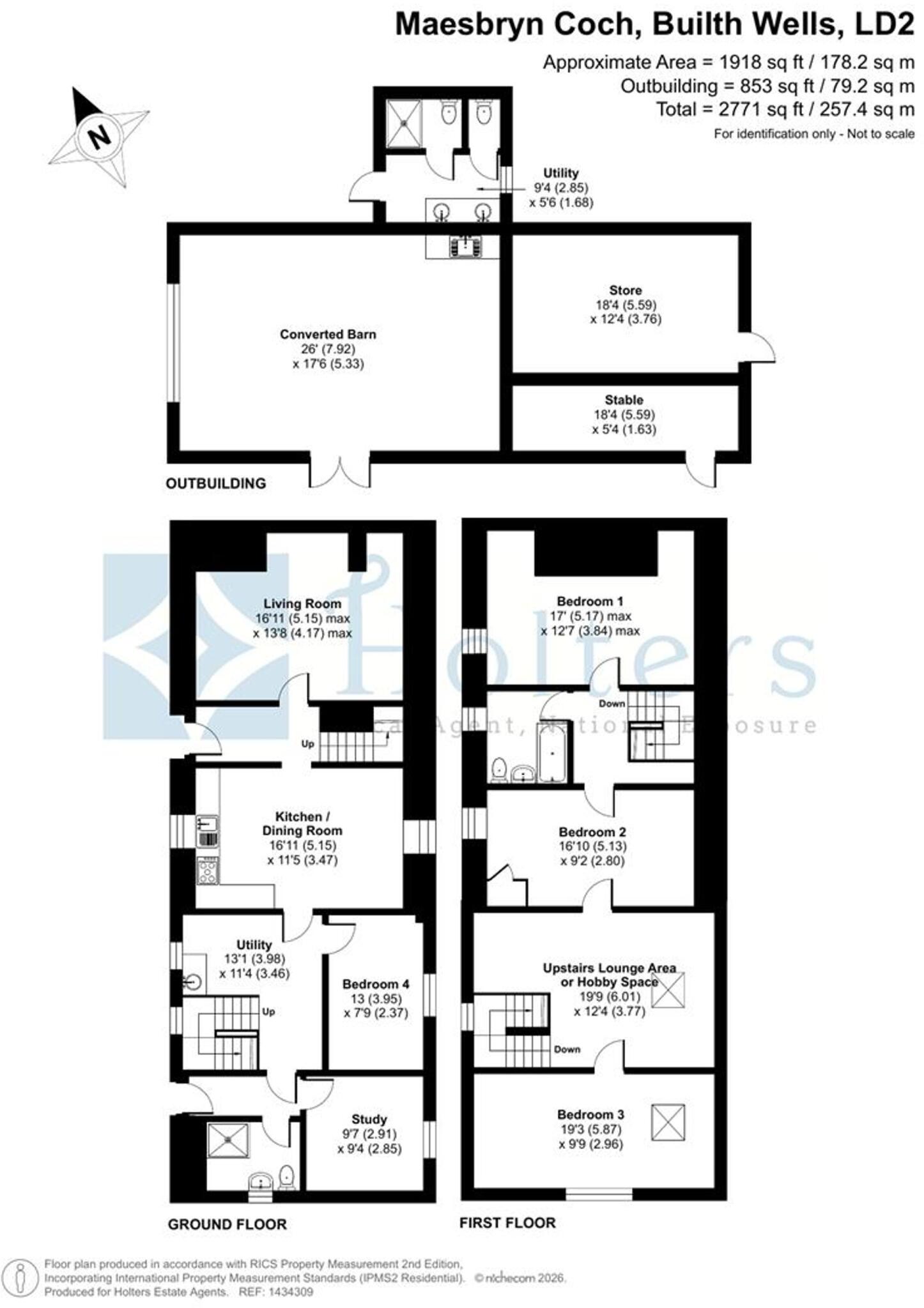 Llanfaredd, Builth Wells, LD2 floorplan