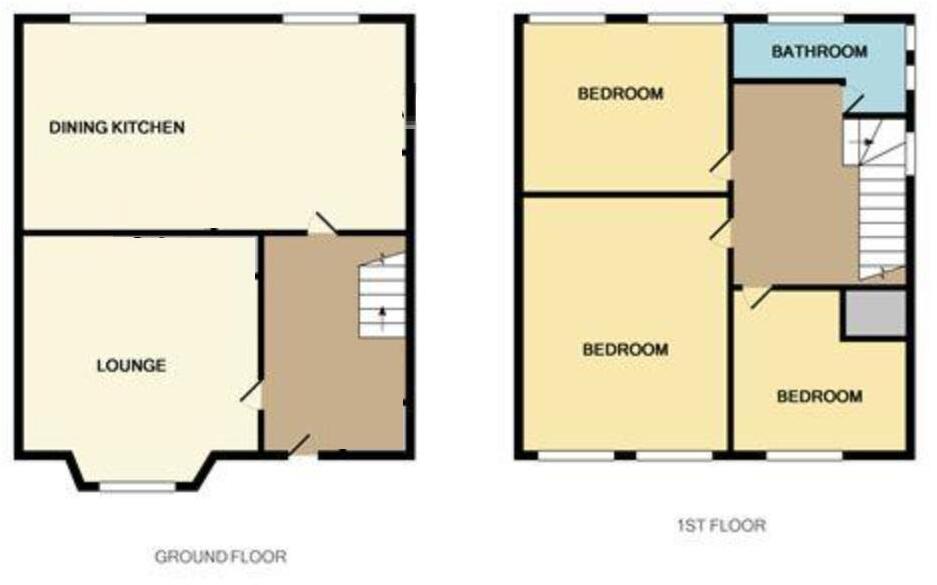 Salisbury Avenue, Croft. floorplan
