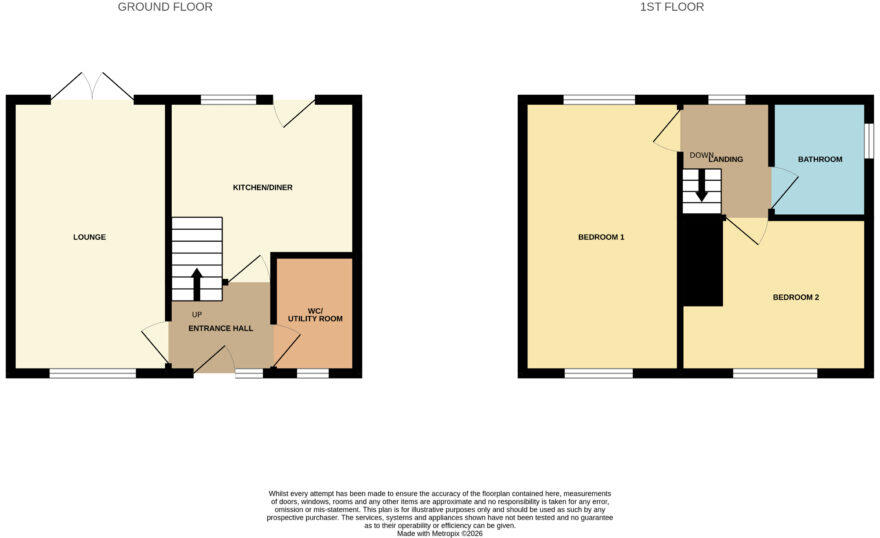 Sykes Avenue, Mirfield, WF14 0QE floorplan