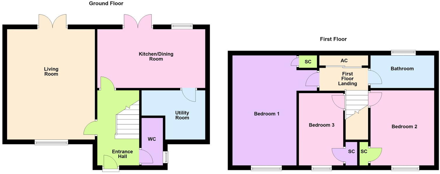 Saxilby Close, Corby, NN18 9BH floorplan