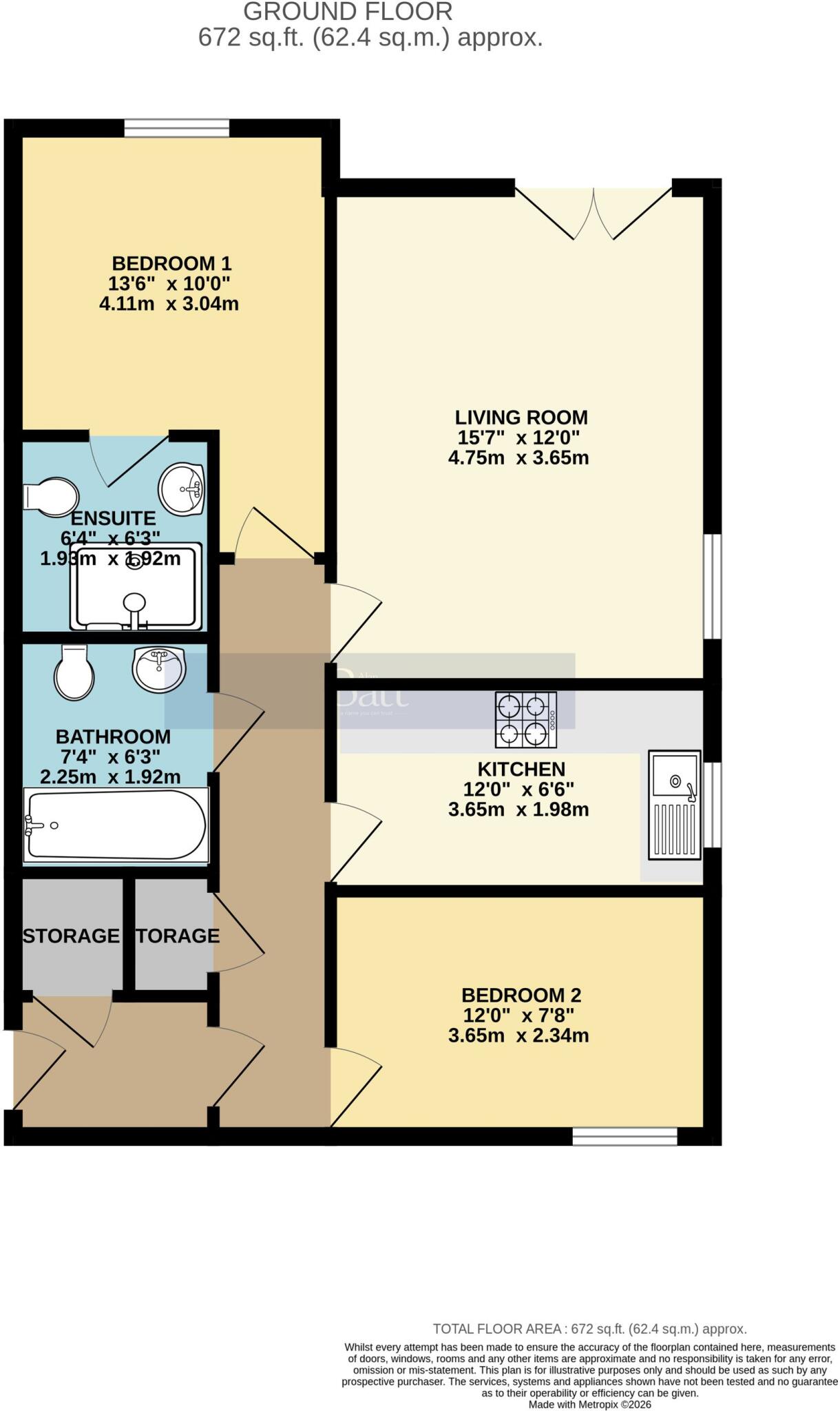 Meadow View, Orrell, WN5 floorplan