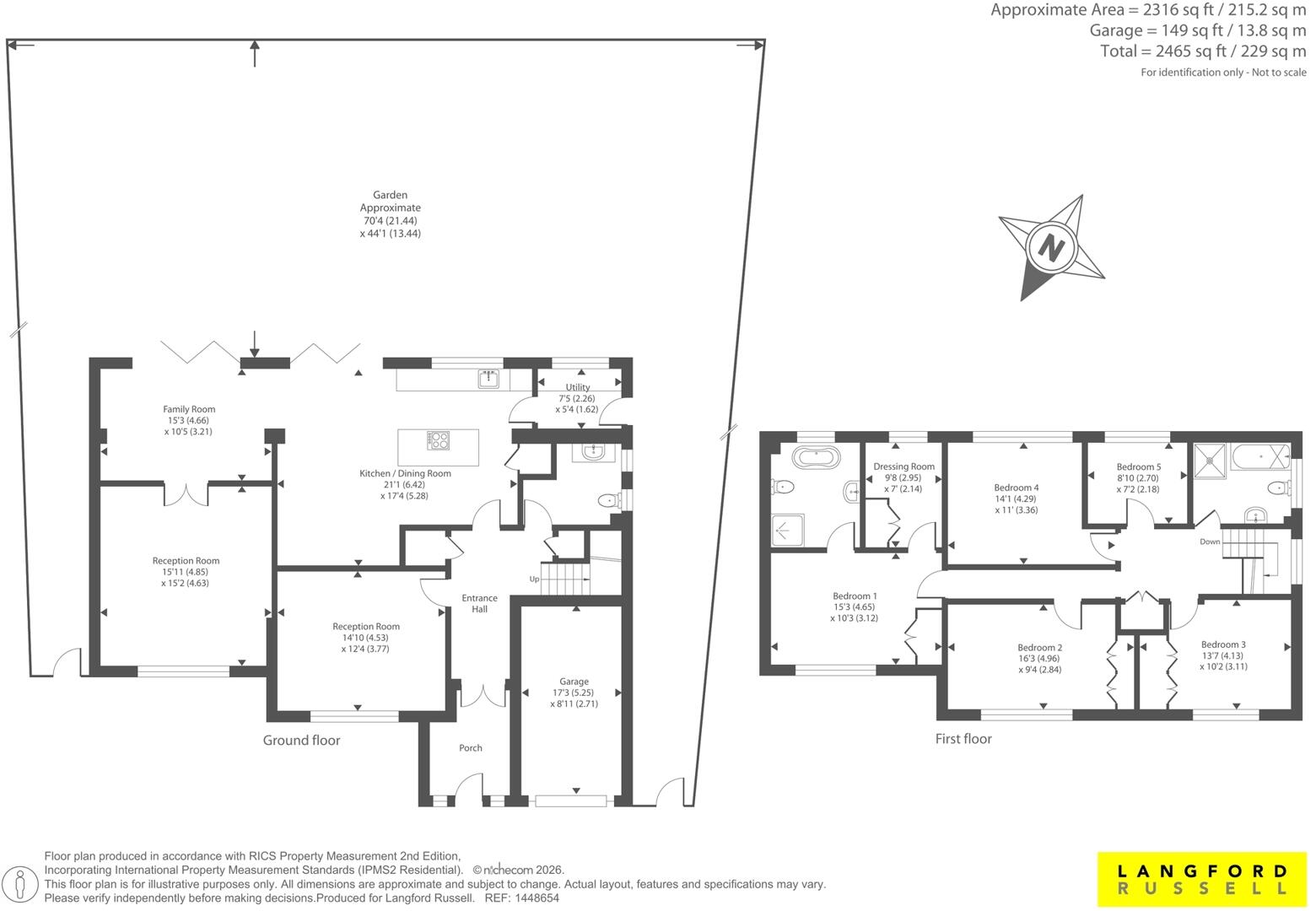 Norman Close, Orpington floorplan