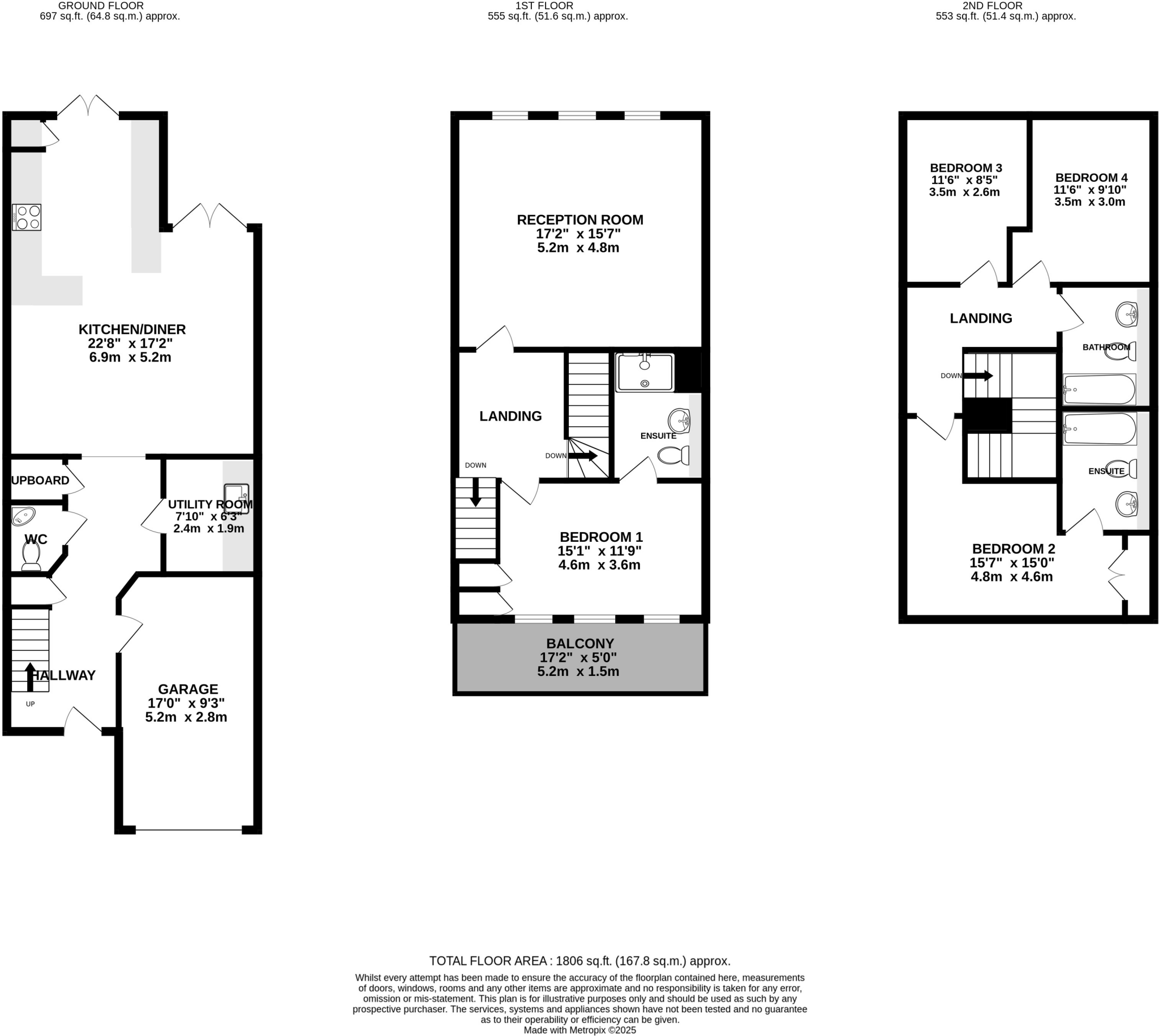 Woodmeade Close, Charlton Kings, GL52 6TN floorplan