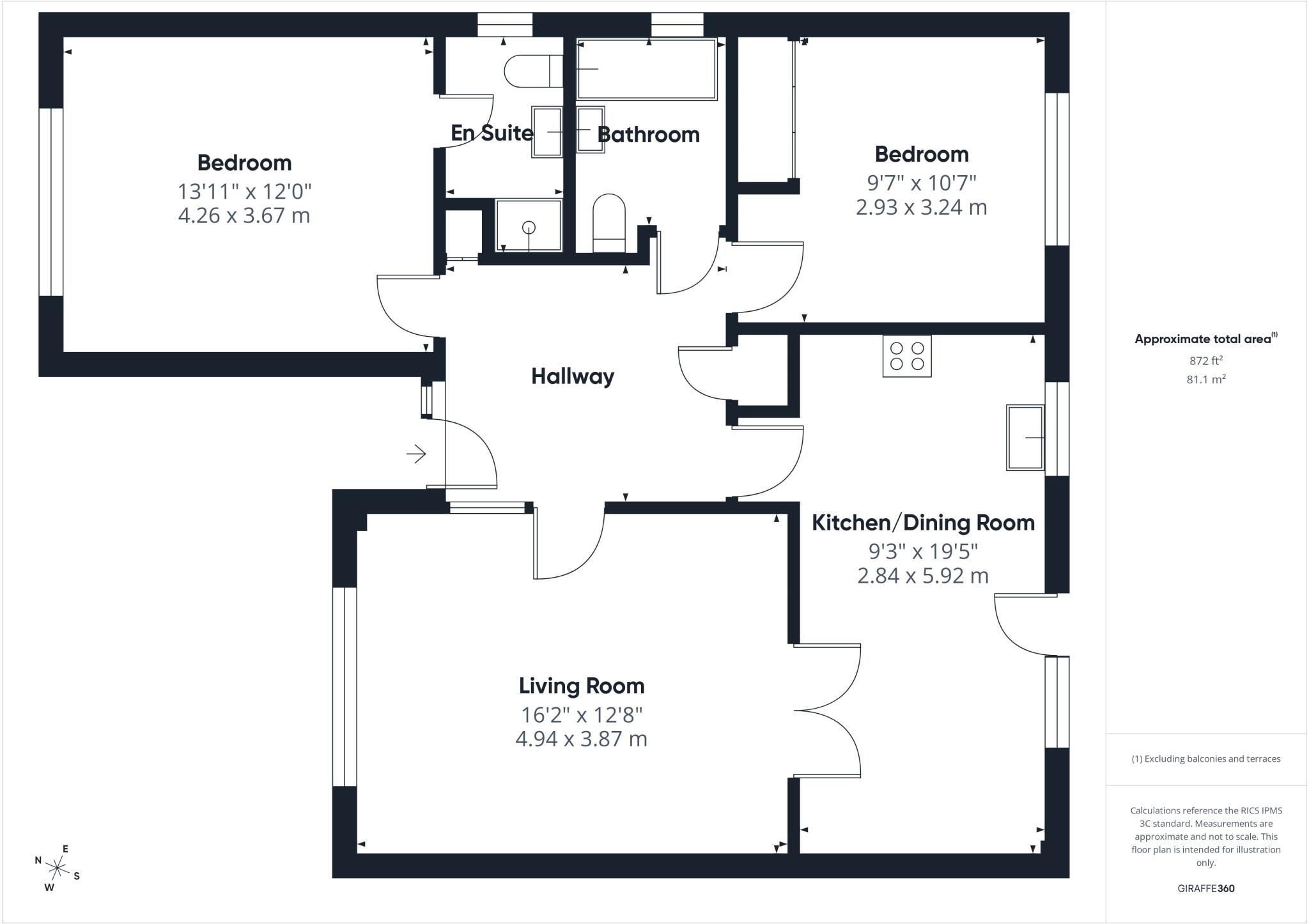 Blackbird Way, Bransgore, Christchurch, Dorset, BH23 floorplan