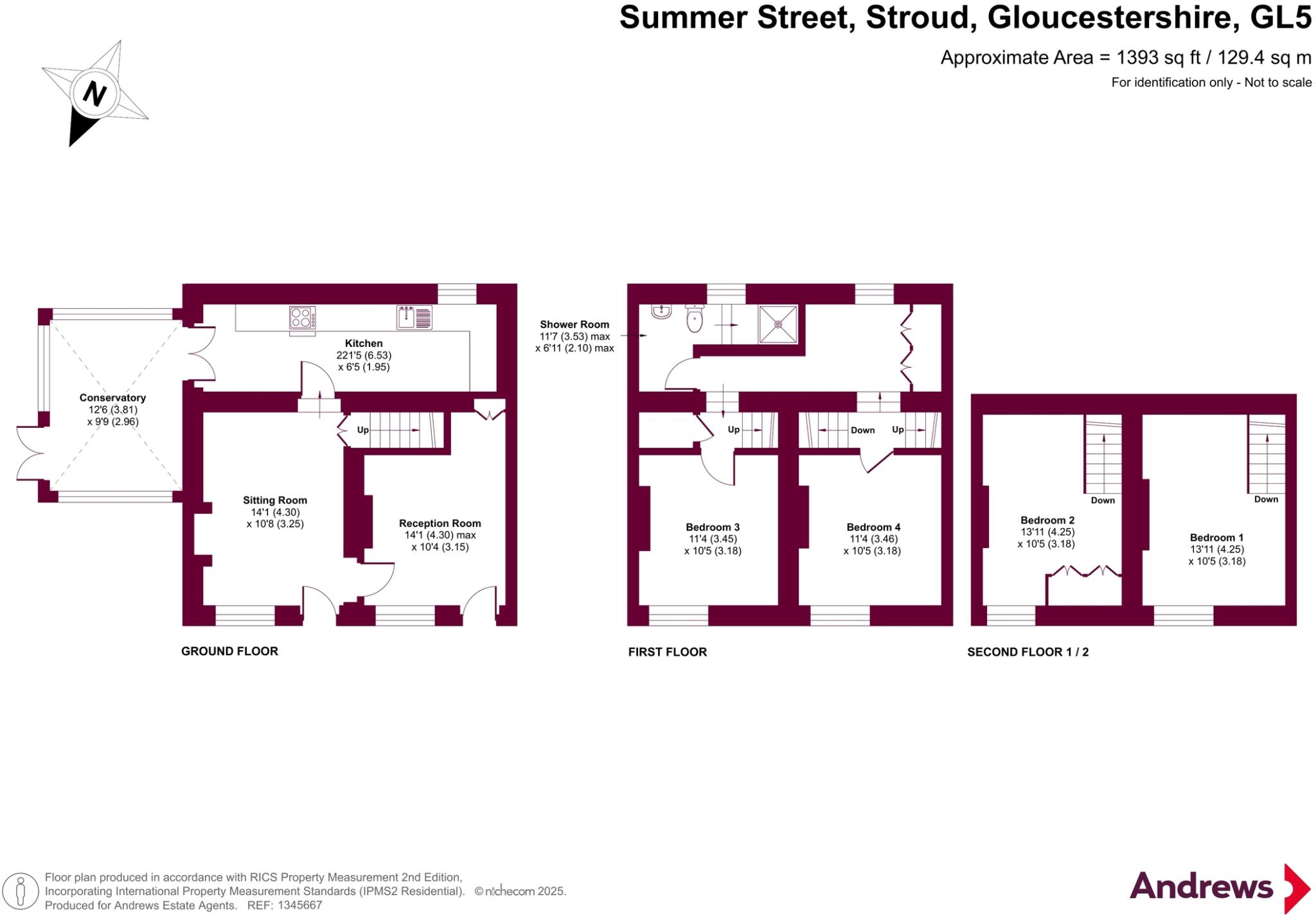 Summer Street, Stroud, Gloucestershire, GL5 floorplan