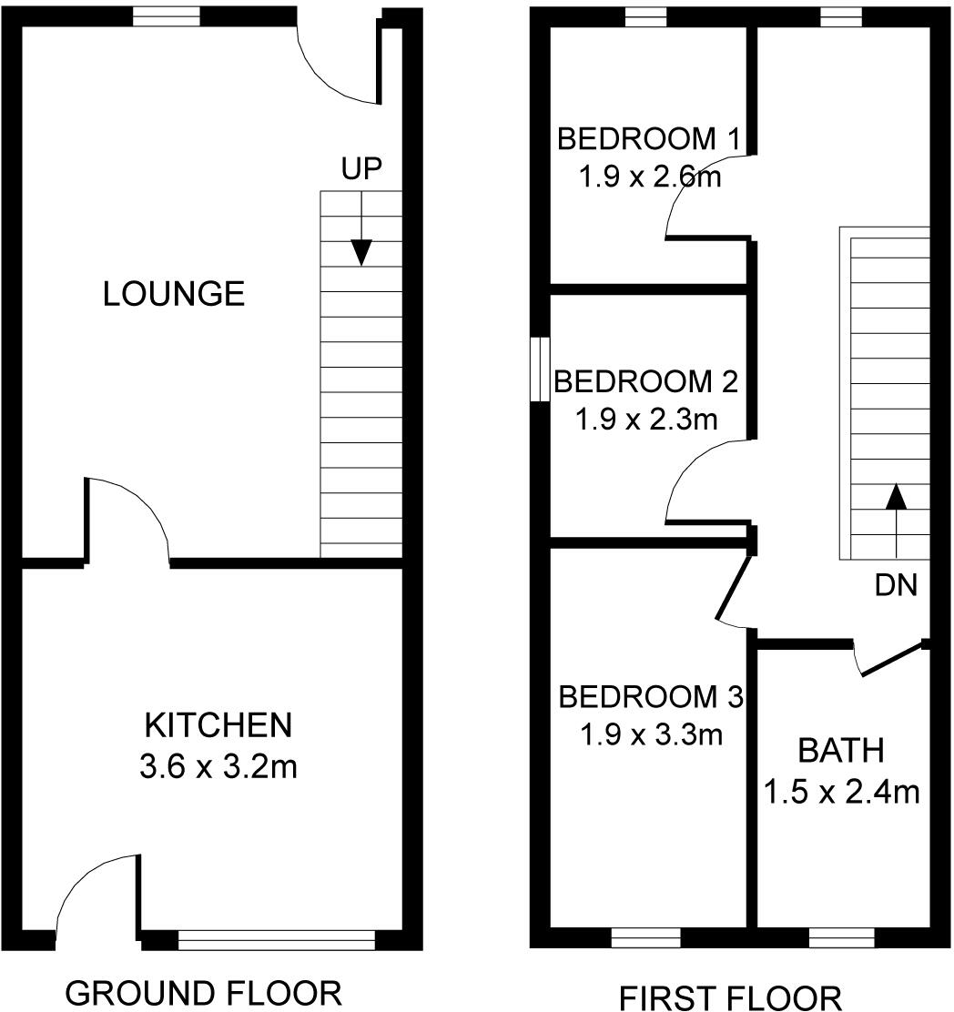 Bull Bay Road, Amlwch, Anglesey, LL68 floorplan