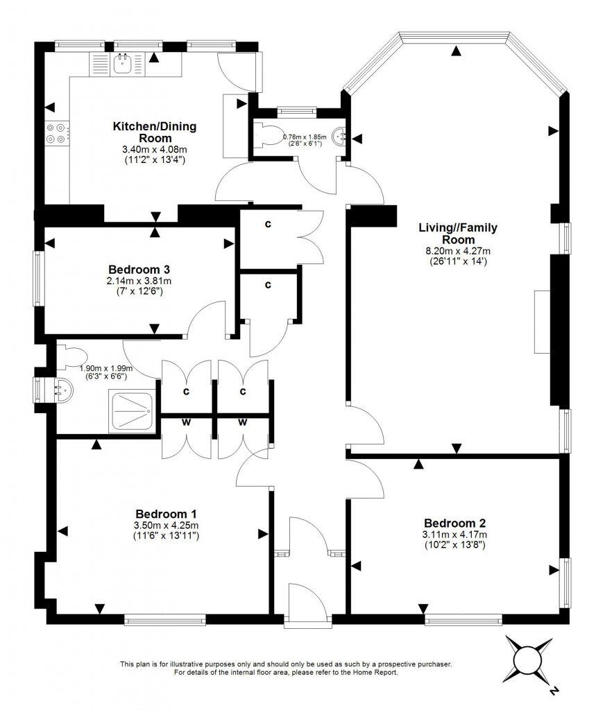 Blackburn Cottage, 5 Pomathorn Road, Penicuik, EH26 8LT floorplan