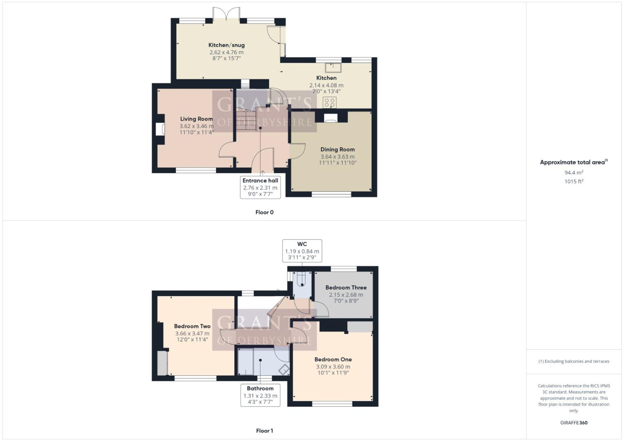 Mornington Rise, Matlock, DE4 floorplan