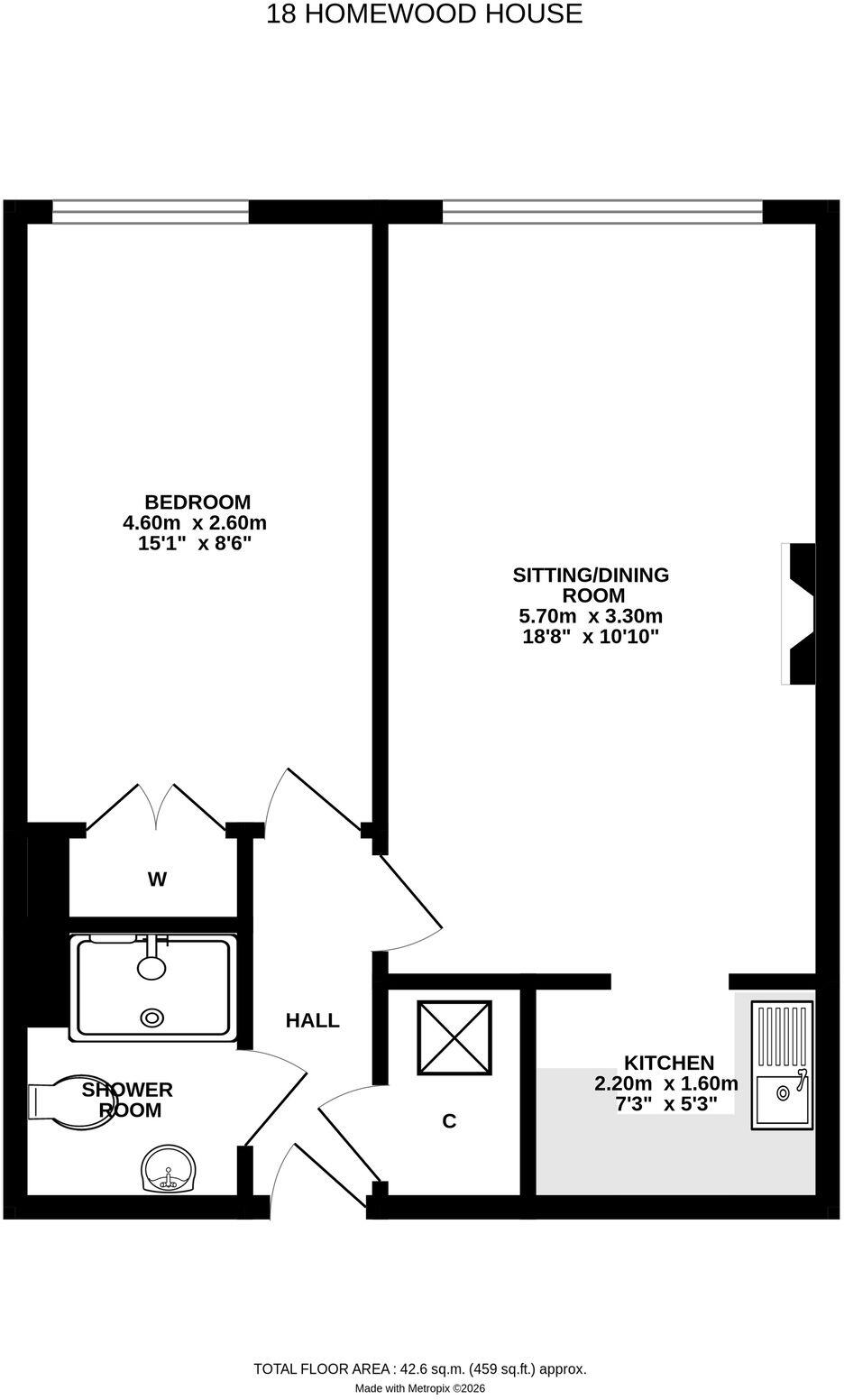 Milford Road, Pennington, Lymington, SO41 floorplan