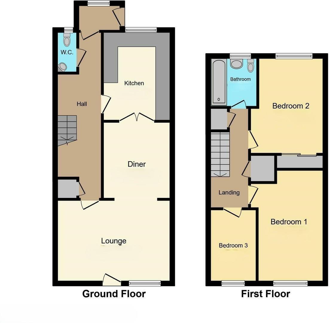 St. Marys View, Rotherham floorplan