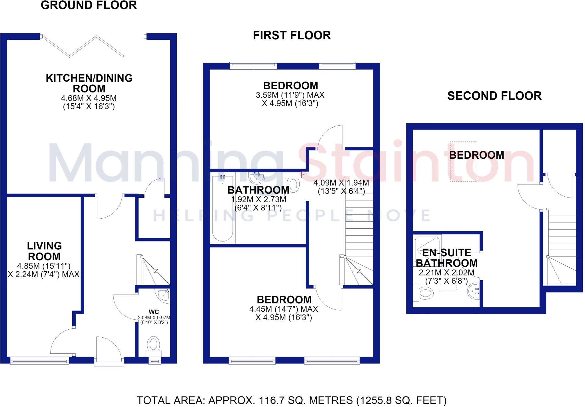 St. Johns View, Farsley, Pudsey floorplan